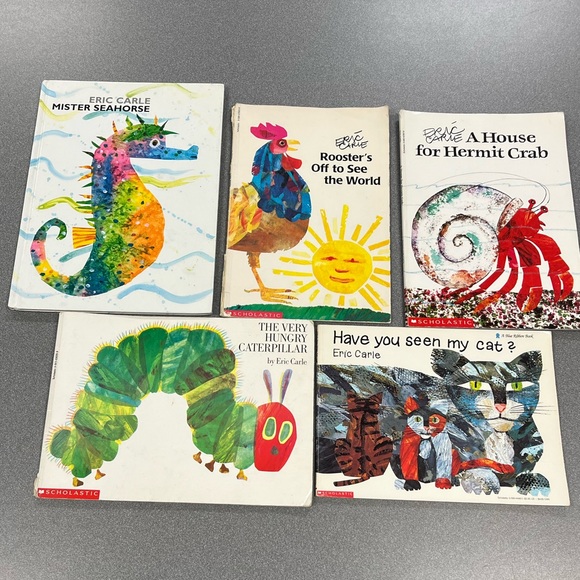 Eric Carle Book Set (5) - Picture 1 of 2